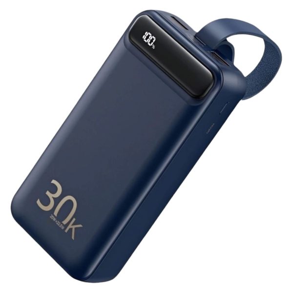 پاوربانک مدل fast-pd-20ww_QC-22.5W ظرفیت 30000 میلی آمپر ساعت