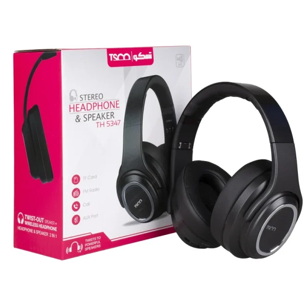 هدفون بی سیم تسکو مدل TH 5347 - تصویر 2