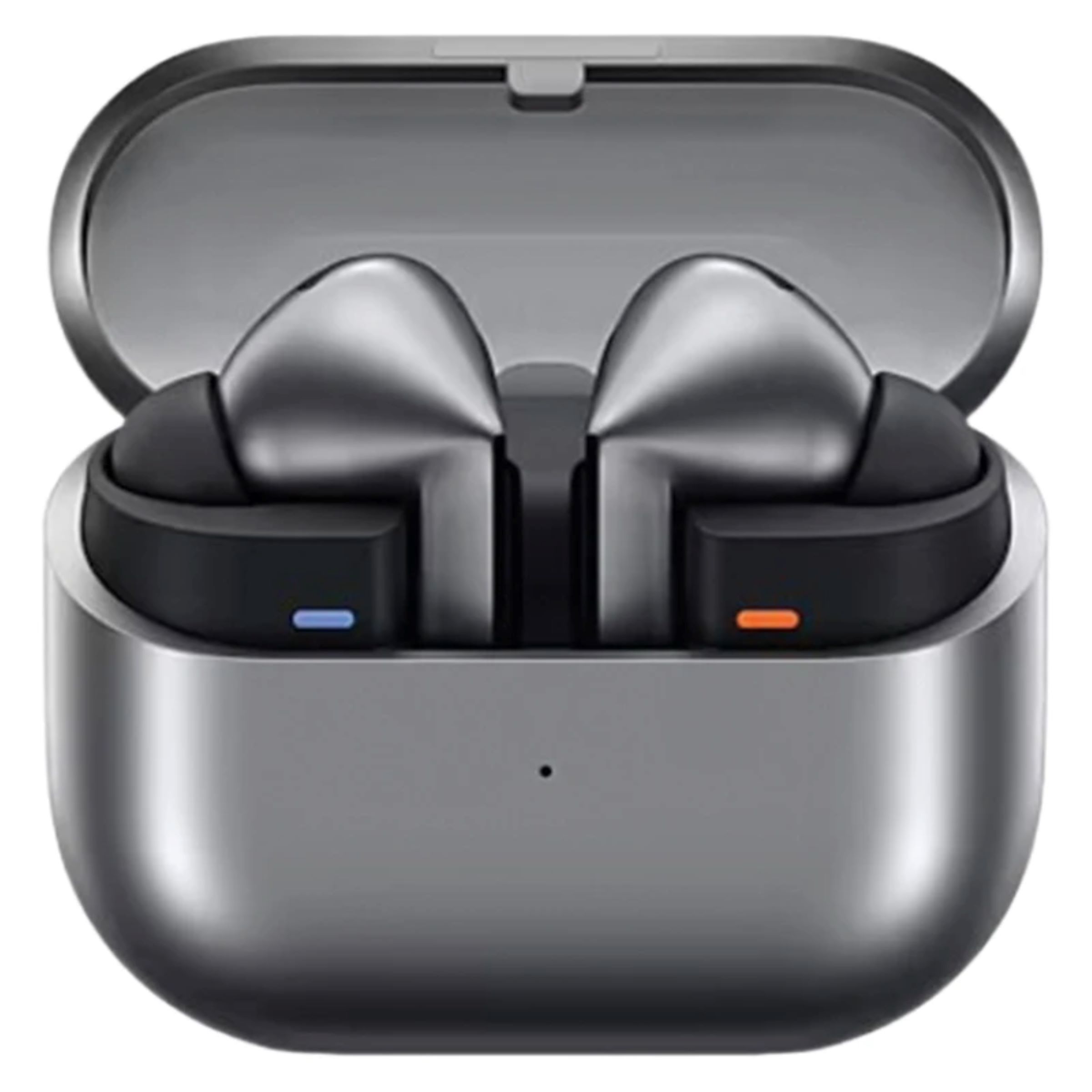 هدفون بلوتوثی سامسونگ مدل Galaxy Buds3 Pro دارای نویز کنسلینگ فعال (ANC)، درگاه شارژ USB Type-C، شارژ بی سیم، با قابلیت اتصال به چند دستگاه، پشتیبانی از فرمان لمسی، پشتیبانی از دستیار صوتی، مقاوم در برابر آب