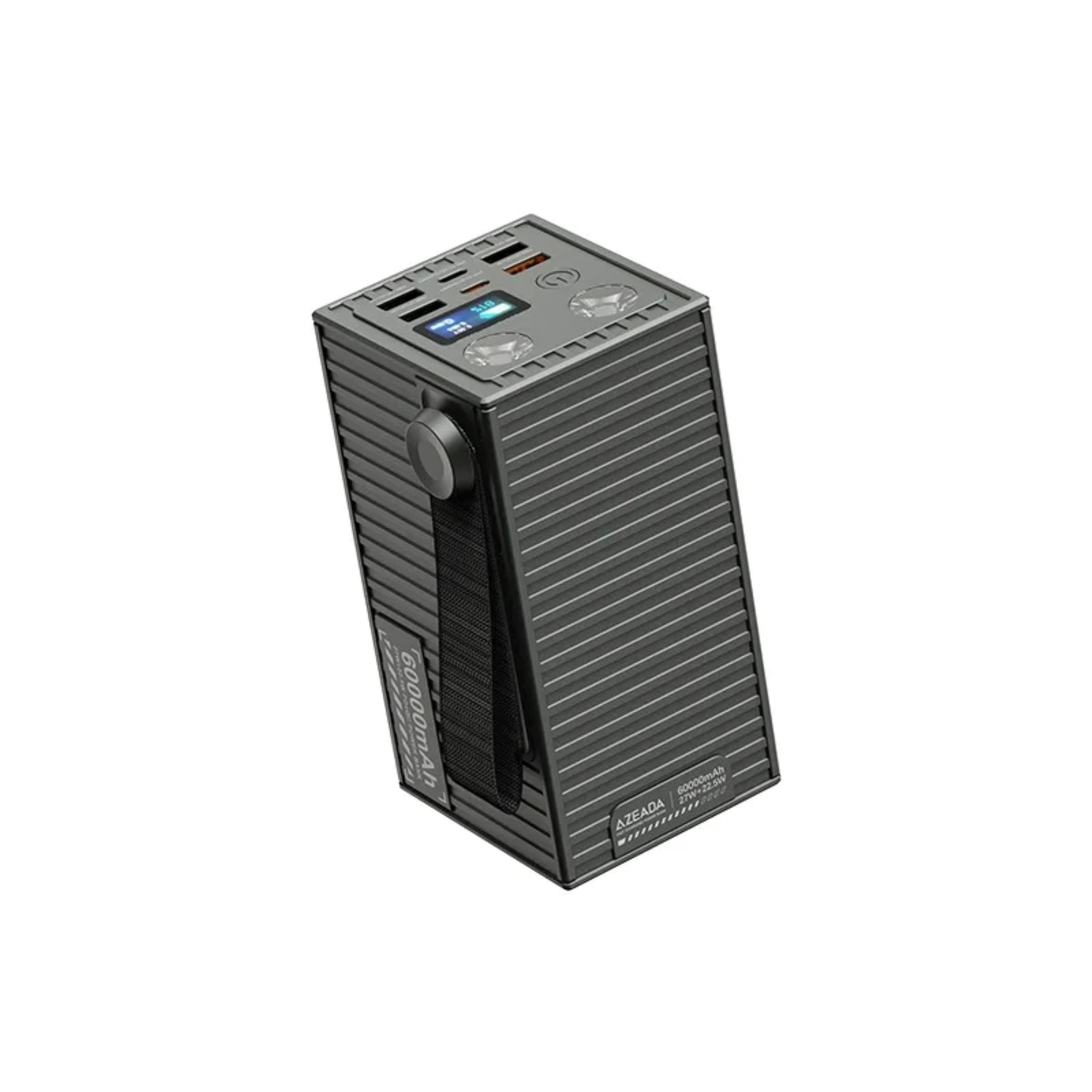 پاوربانک آزدا مدل AZ P30 ظرفیت 60000 میلی آمپر ساعت